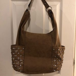 Brown Sparkly Purse